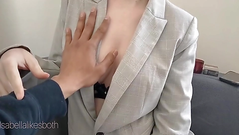 Amateur black and stepmom fucking in a kinky POV scene