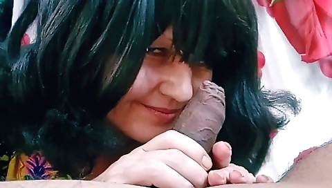 Hot interracial video with a hot brunette babe 19+