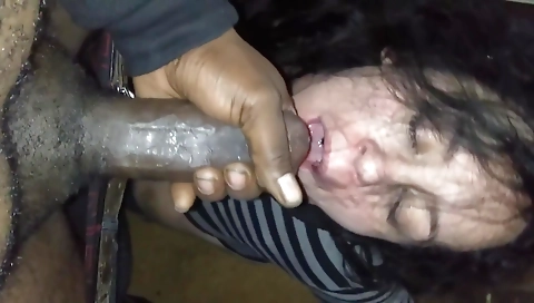 Italian brunette gets banged with a long cock from behind