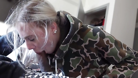 Blonde with a big ass gets fucked by her step daddy