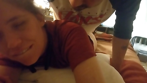 Big black ass and tight ass fucking in this amateur porn