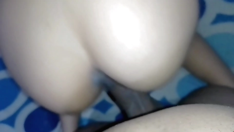 Big butt brunette babe gets her ass pounded by a big cock