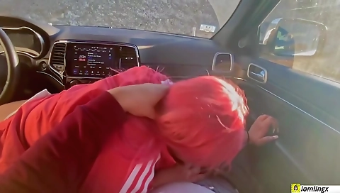 Amateur asian getting a big cock into her mouth and pussy