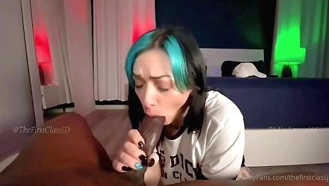 Big booty blonde fucked in her hardcore deep throat