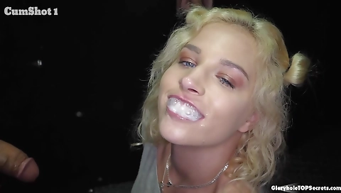 Horny blonde slut with a big ass gets her pussy pounded