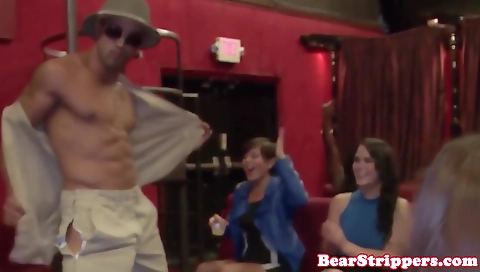 Sexy blonde brunette and brunette in her stockings