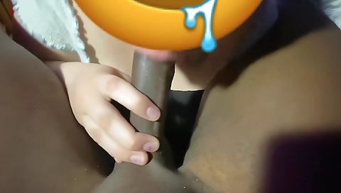 Amateur babe gets her boyfriend's dick in her mouth