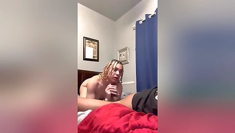 Blonde amateur blonde girl and white boyfriend amateur