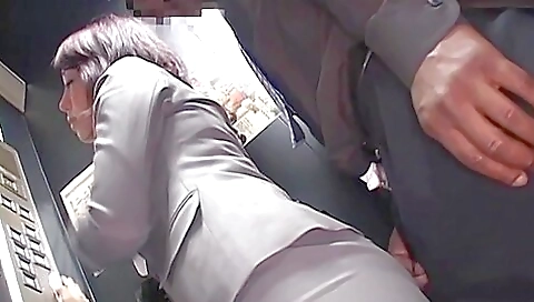 Asian Business Lady And A Big Black Dick