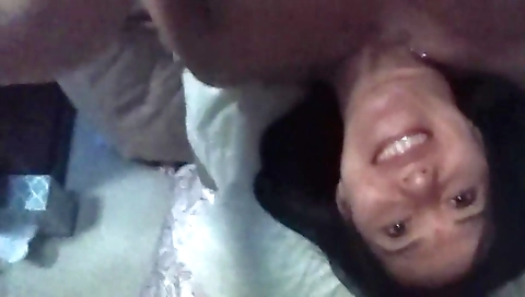 Horny interracial porn featuring a horny chinese milf