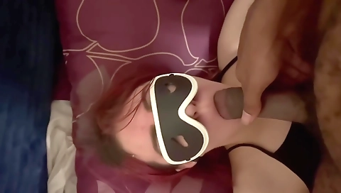 Amateur brunette and stepbrother have a hardcore sex