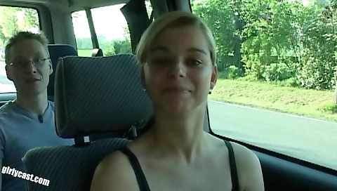 Busty blonde gets fucked by a big black dick in missionary