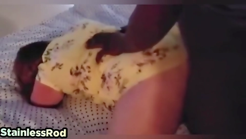 Amateur blonde with big tits is fucked by her stepbrother